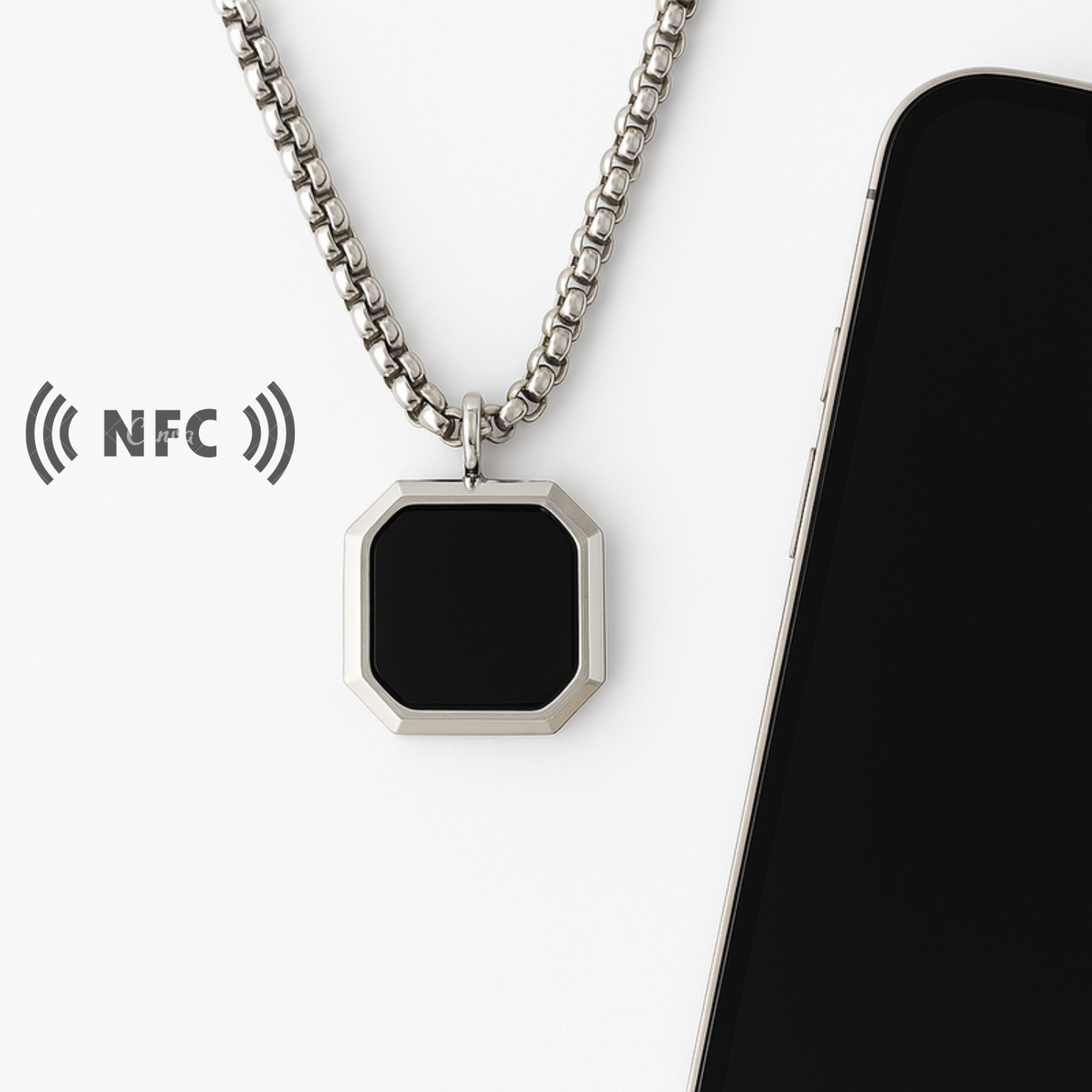 Lantisor Cu Cip Inteligent NFC – Amintiri si Emotii la un singur Touch pentru Iubit