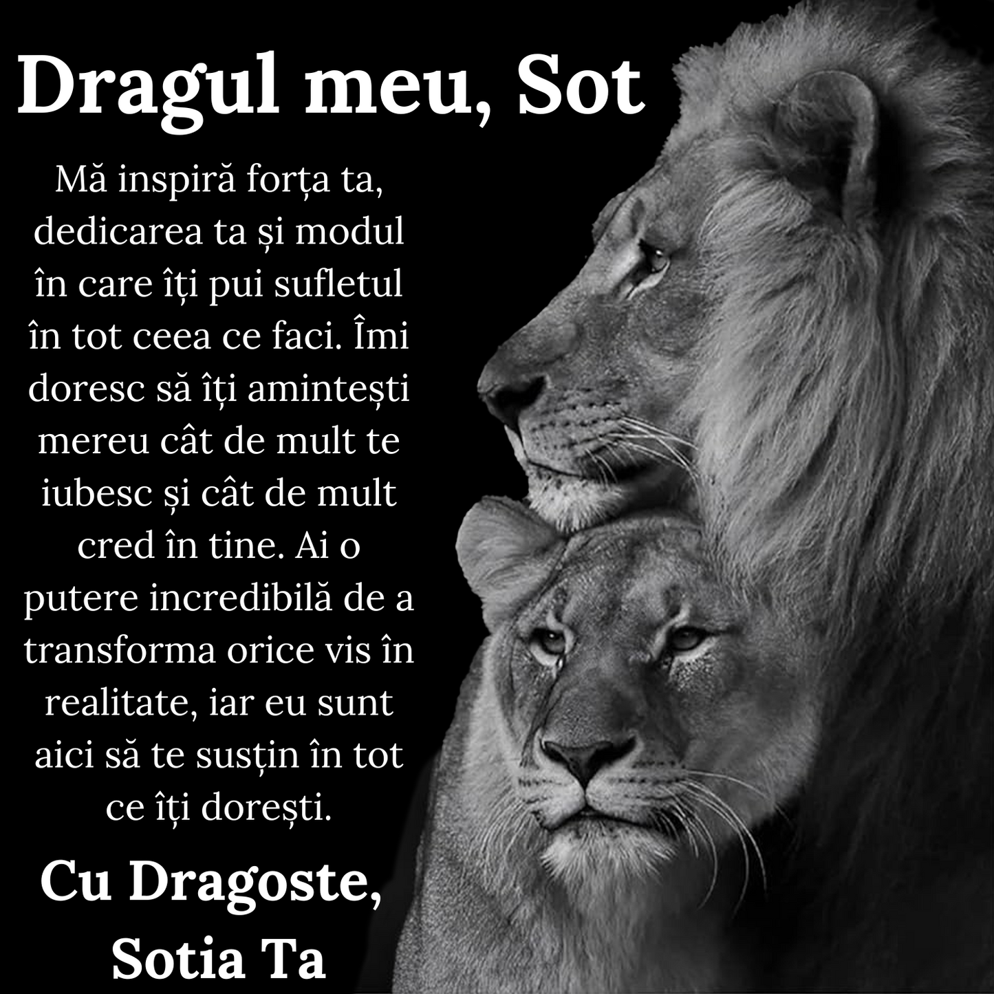 Cadou Sot - Lantisor cu Cruce si mesaj de Dragoste