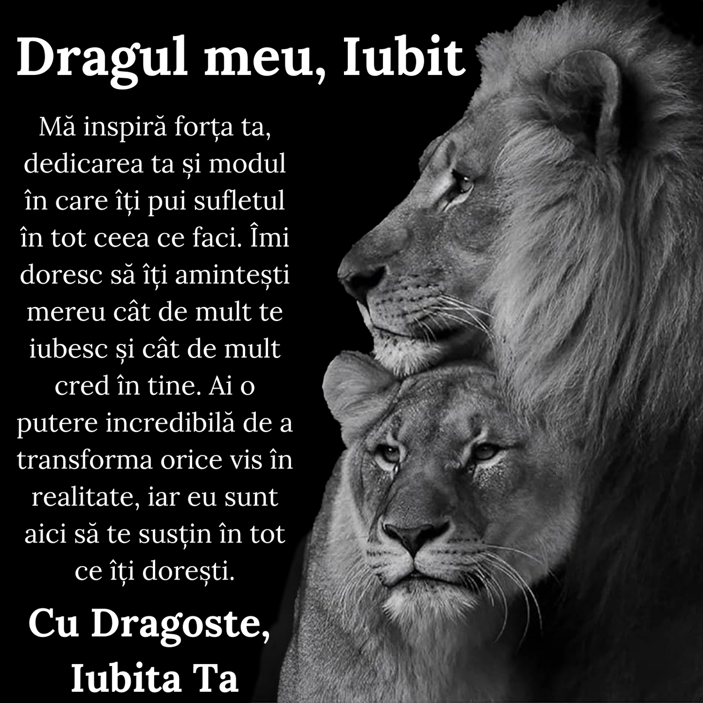 Cadou Iubit - Lantisor cu Cruce si mesaj de Dragoste