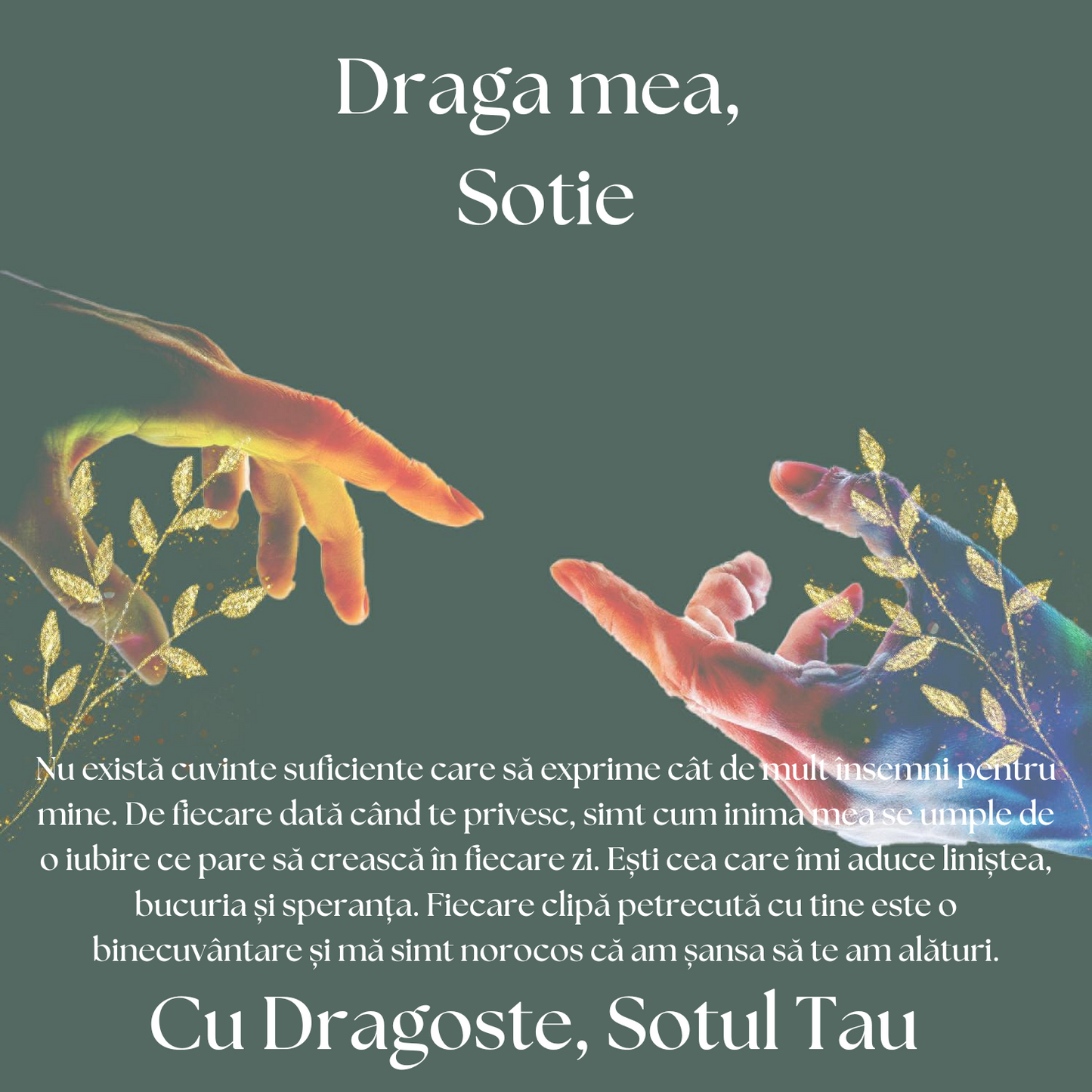 Cadou Sotie – Colier Argint 925 cu Zirconiu și Mesaj de Dragoste