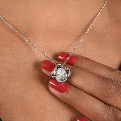 Cadou Sotie – Colier cu Zirconiu și Mesaj de Dragoste