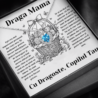 Idei Cadou de Paste Mama - Lantisor argint