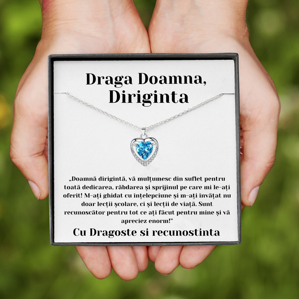 Cadou Profesoară – Colier din Argint