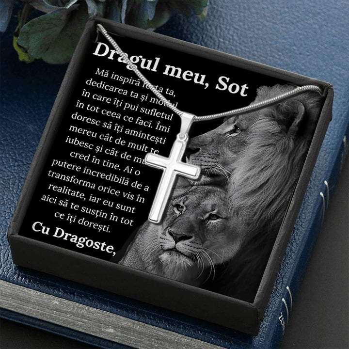 Set cadou colier Lion