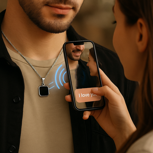 Colier cu cip Nfc integrat