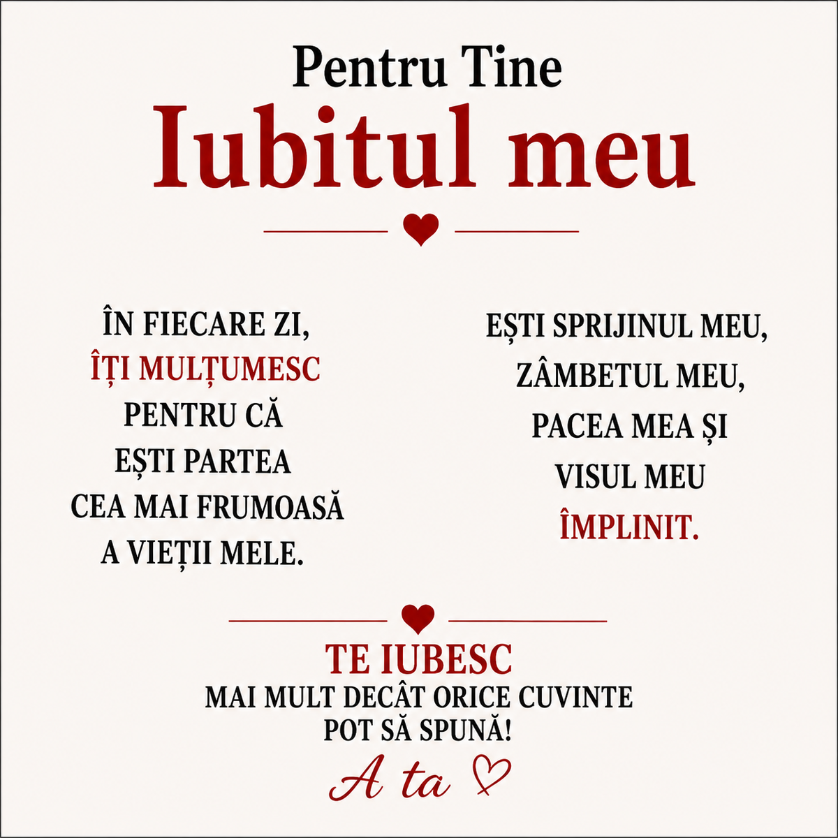 Cadou Iubit - Lantisor cu Cruce si mesaj de Dragoste