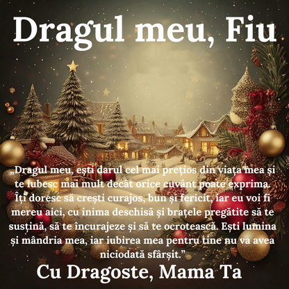 Cadou Sot - bratara din piele cu mesaj de Dragoste