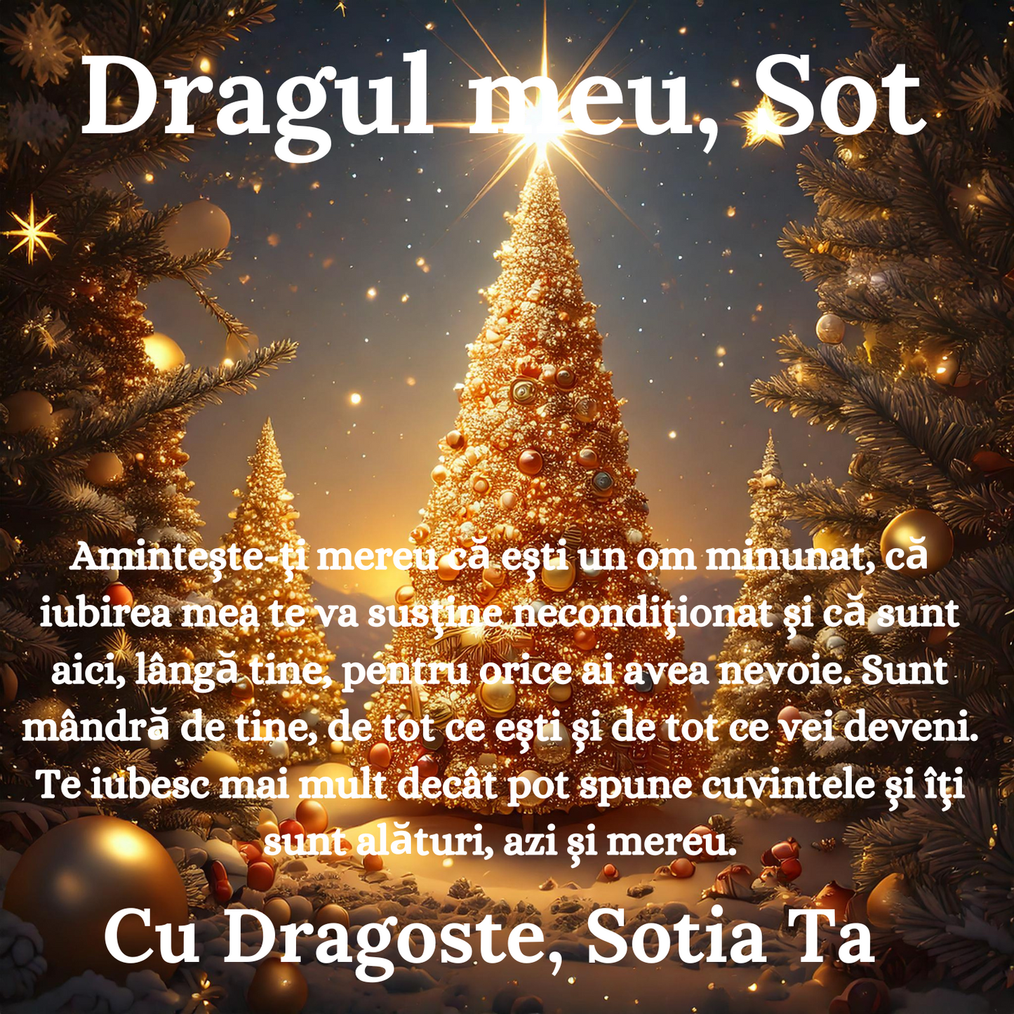 Cadou Sot - bratara din piele cu mesaj de Dragoste